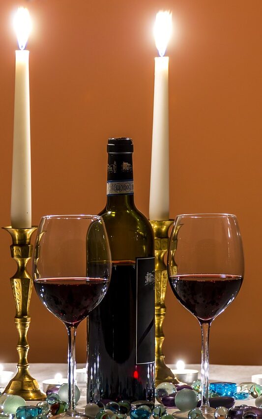 Vinos para cena romántica